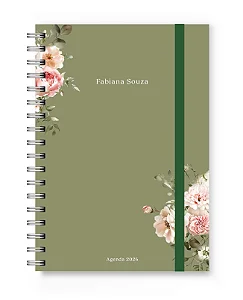 Agenda 2026 Florart Verde Floral