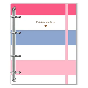 Fichário Florart Listras