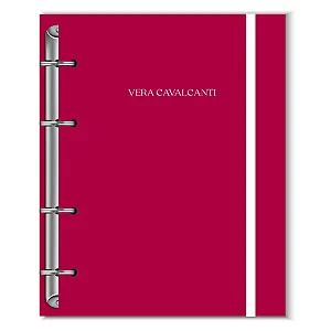 Fichário Florart Rosa