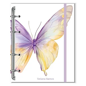 Fichário Florart Borboleta