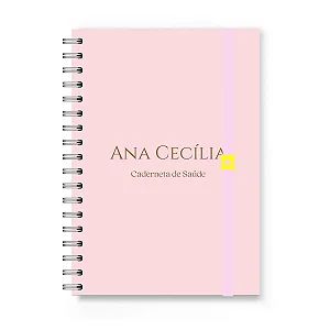 Caderneta de Vacinação Florart Rosa