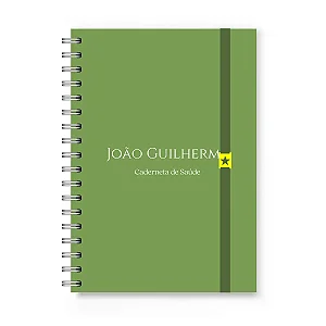 Caderneta de Vacinação Florart Verde