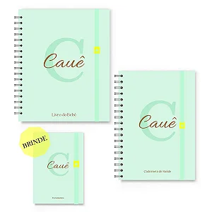 Kit Maternidade Florart Alfabeto Verde Água