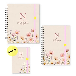 Kit Maternidade Florart Flores Rosas