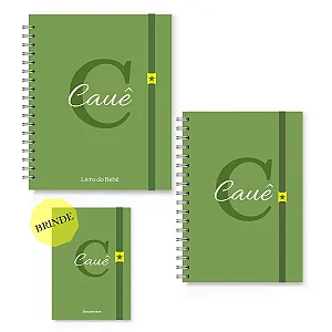 Kit Maternidade Florart Alfabeto Verde