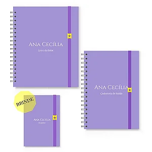 Kit Maternidade Florart Roxo