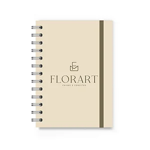 Caderneta Personalizada A6 Com Sua Logo | Brinde Para Empresas