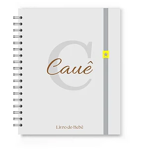 Livro do Bebê Florart Alfabeto Cinza