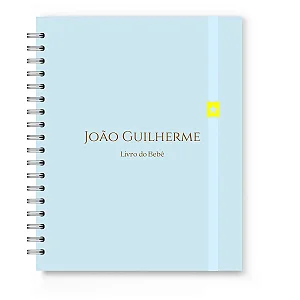 Livro do Bebê Florart Azul Bebê