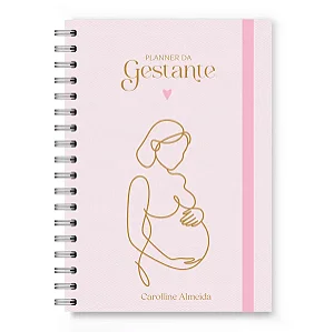 Planner da Gestante Florart Traços