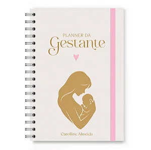 Planner da Gestante Florart Mamãe e Bebê