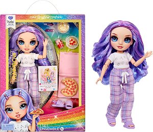 Boneca Rainbow High Jr High | PJ Party - Violet 23cm (Roxo)