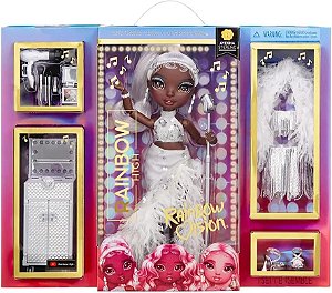 Boneca Rainbow High Vision High - Ayesha Sterling (Prata)