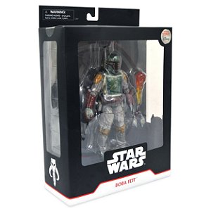 Boneco de Ação Boba Fett Deluxe Star Wars 18cm Diamond Select Exclusivo