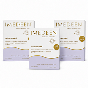 Kit 3 Imedeen Prime Renewal 50+ Rejuvenescedor da Pele 360 Cápsulas