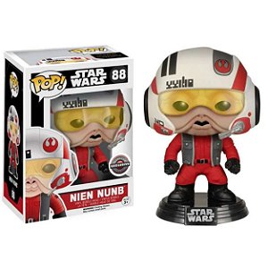 Funko Pop! Star Wars Nien Nunb #88 GameStop Exclusive Vaulted