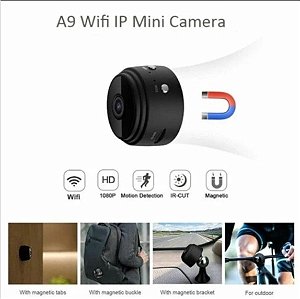 A9 Wifi IP Mini Camera - Vigilância Inteligente em Suas Mãos