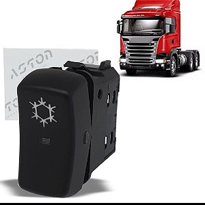 Interruptor Ar Condicionado Scania PGR 2007-2018 - ASTON