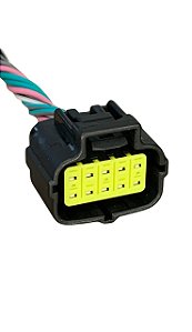 Chicote Conector de Farol 10 Vias Para Scania S5