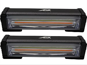 Par de Farol de Led Strobo Bivolt  Pisca Pisca de Metal