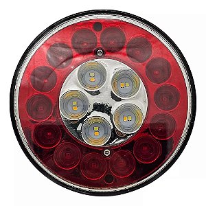 Lanterna Facchini 24 Led Bivolt 12/24v Pisca,Ré,Freio Posição