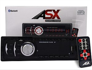 Som Rádio Automotivo Com Bluetooth Controle Remoto Universal Carro e Caminhão MP3