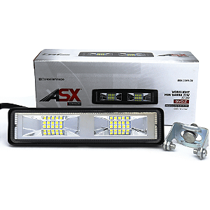 Farol de Led Universal Retangular 20 LED 20 Watts Bivolt Mini barra