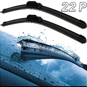 Par Palheta 22 Polegadas Limpador Universal