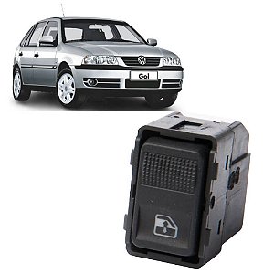 Botão Interruptor Vidro Elétrico Traseiro Vw Gol Parati G3