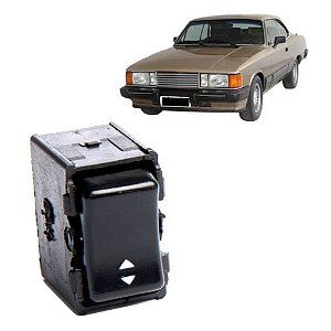 Botão Interruptor Vidro Elétrico Simples Monza 1985 Até 1987