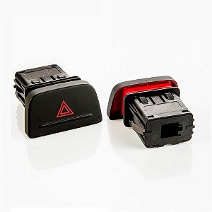 Botão Interruptor Pisca Alerta Gol, Saveiro e Voyage G6 13/16