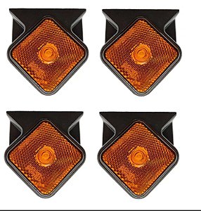 Kit 4 Lanternas Modelo Guerra 2014 Braslux Bivolt 12/24v