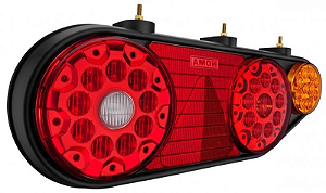 Lanterna Traseira Noma Fenix Braslux Led 24v Lado Esquerdo