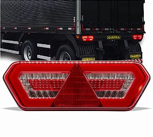 Lanterna Caminhão Guerra Original Braslux Diamond lll 3 24 Volts Lado Esquerdo