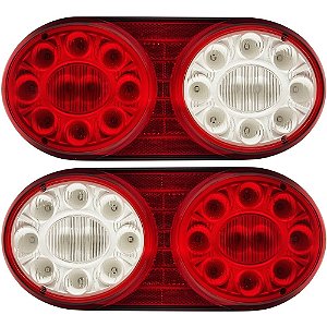 Par Lanterna Carreta Randon Led 2011 A 2013 Refil Reposição