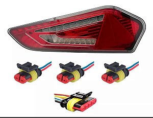 Lanterna Traseira Noma Led 24v Lado Esquerdo Com Conectores