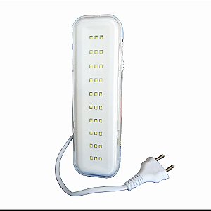 Luminária de Emergência Balizadora LED Bivolt 30 LED SMD