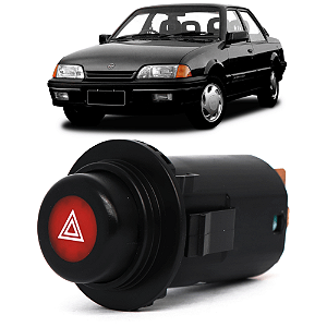 Botão Interruptor Do Pisca Alerta Gm Kadett, Ipanema, Monza