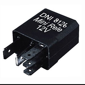 Mini Relé Auxiliar Reversor 30/20 Amperes 12 Volts Com Diodo