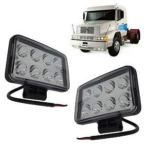 Par Farolete De Led para Caminhão Mb 1935 Bivolt 12v e 24v