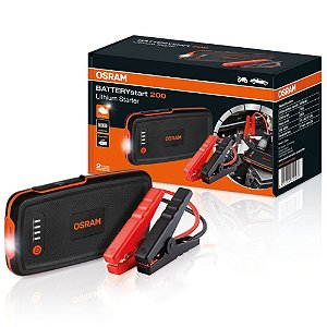 Auxiliar Partida Power Bank Portátil Osram Batterystart 200
