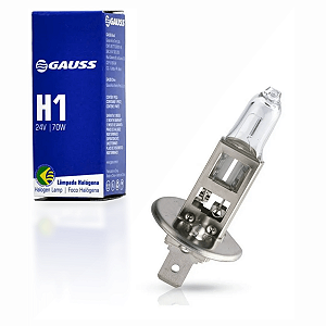 Lâmpada H1 Farol Alto Baixo Neblina Gauss Original 12v 55W