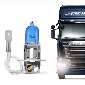 Lâmpada Halógena Transparente H3 24v 70w - Gauss