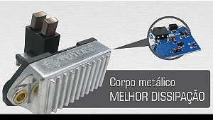 Regulador de Voltagem Alternador Scania, Volvo Reforçado 28v 24v GA0018