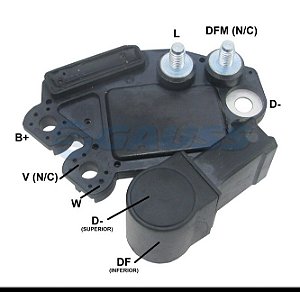 Regulador Voltagem Peugeot C3 C4 206 307 Picasso 2.0 Renault