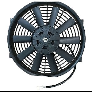 Eletroventilador Universal 12 Volts 10 Polegadas 10 Pas Retas