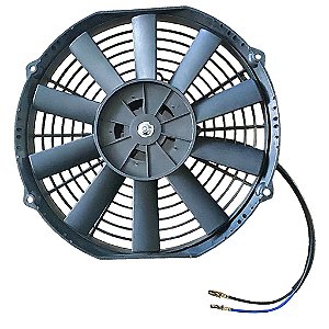 Eletroventilador Universal 12 Volts 11 Polegadas 10 Pas Retas