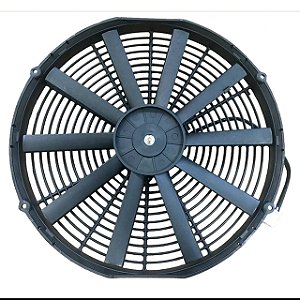 Motor Ventilador Universal 12V 16 Polegadas 10 Pas Retas