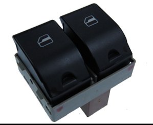 Interruptor Duplo Vidro Elétrico Esq Volks Fox Gol Polo G4