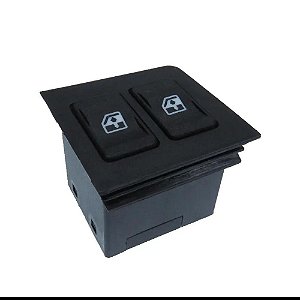 Botão Interruptor Vidro Elétrico Uno Fiorino Elba Prêmio